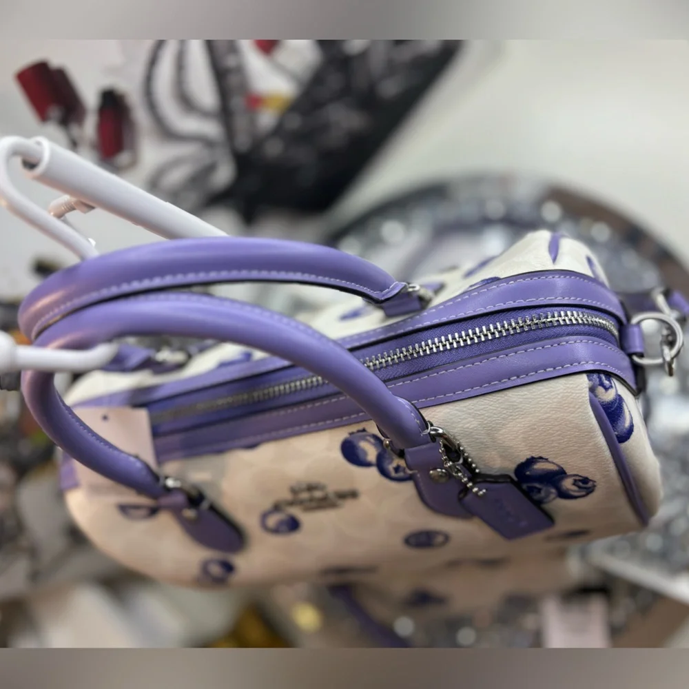 Coach 2024 Teri Rowan Satchel w/matching wristlet NWT - Picture 8 of 17